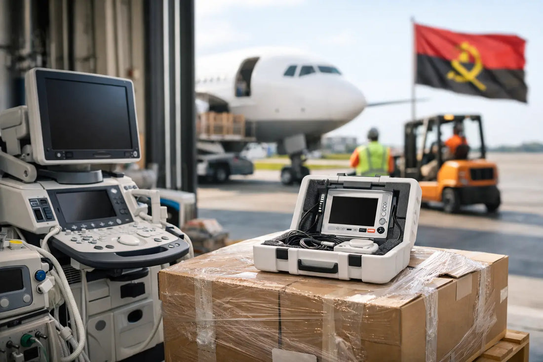 Importar equipamento médico em Angola