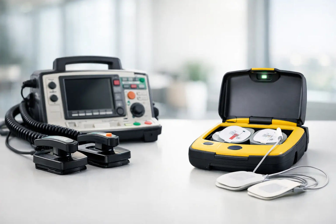 Desfibrilhador manual ou AED automático?