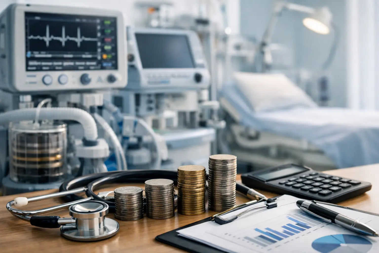 Quanto custa manter equipamento hospitalar?