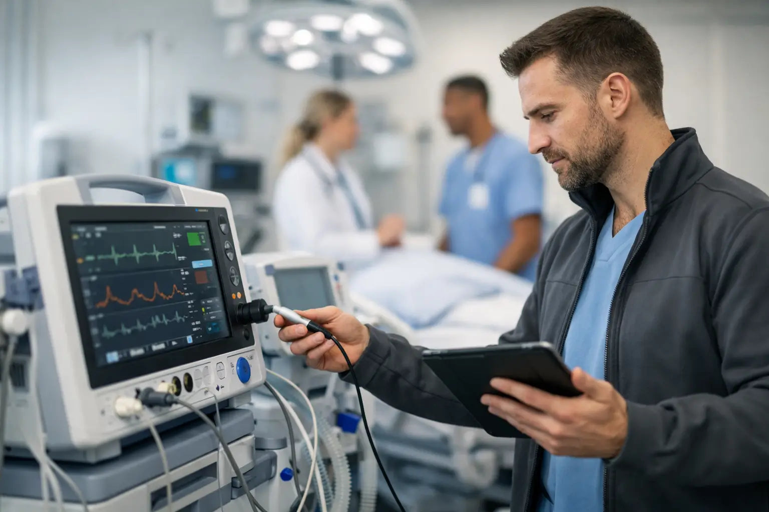 Assistência técnica hospitalar sem falhas