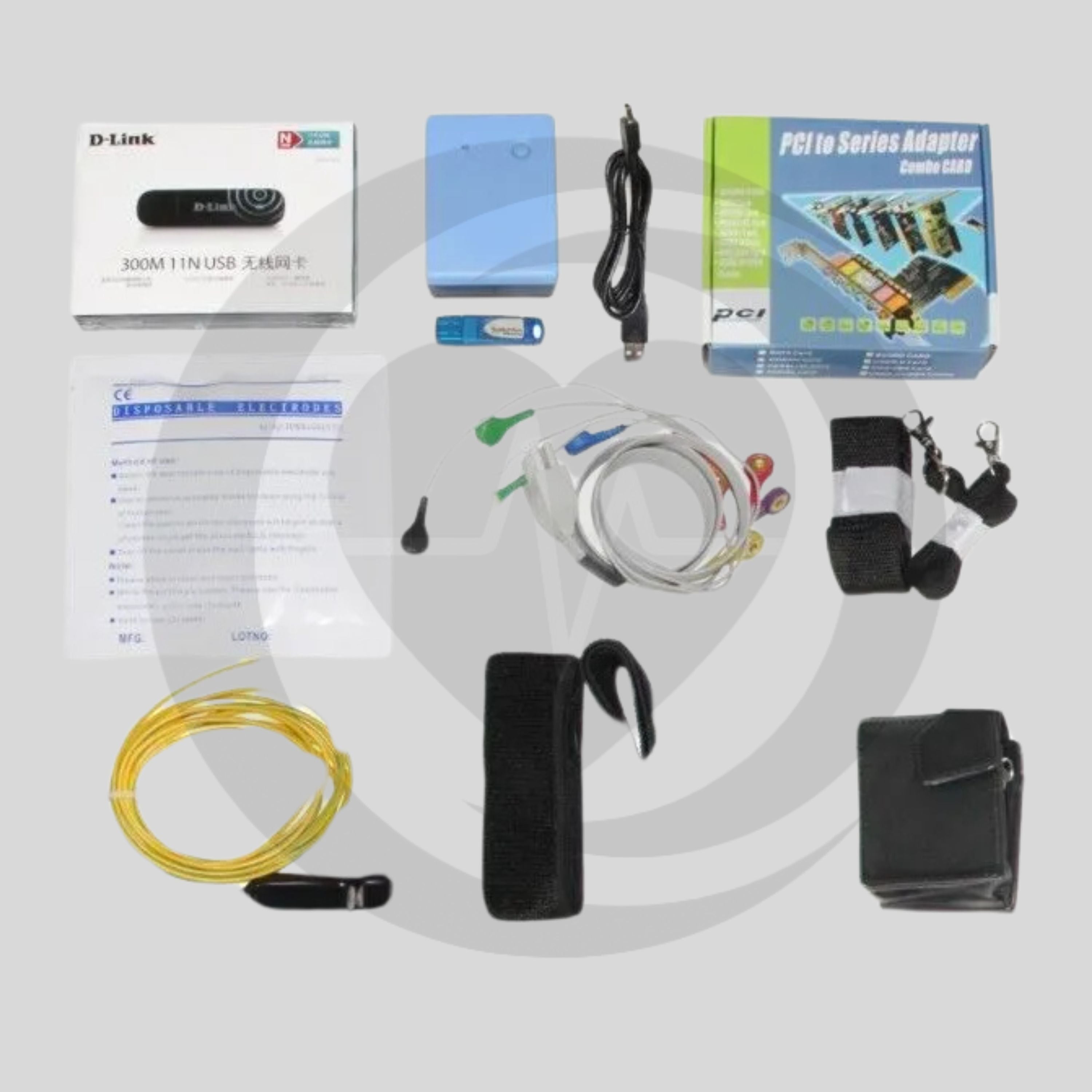 Sistema de ECG de Esforço com Monitorização Médica Wireless CONTEC 8000S