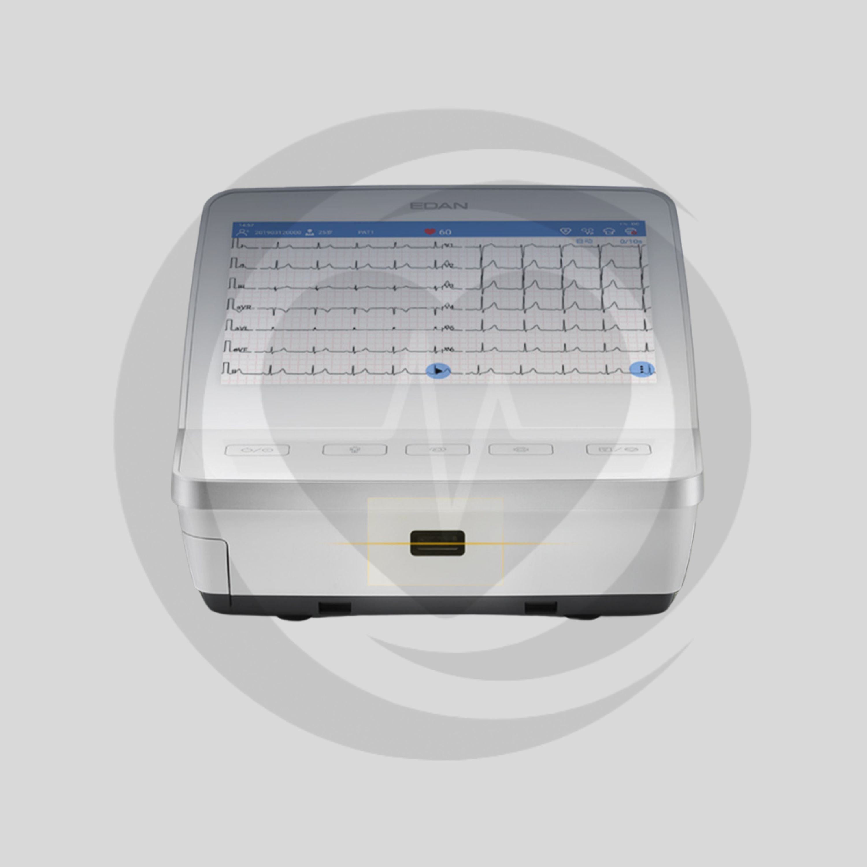 Eletrocardiógrafo Digital de 12 Canais ECG EDAN SE-1200 Pro / SE1201 Pro Series