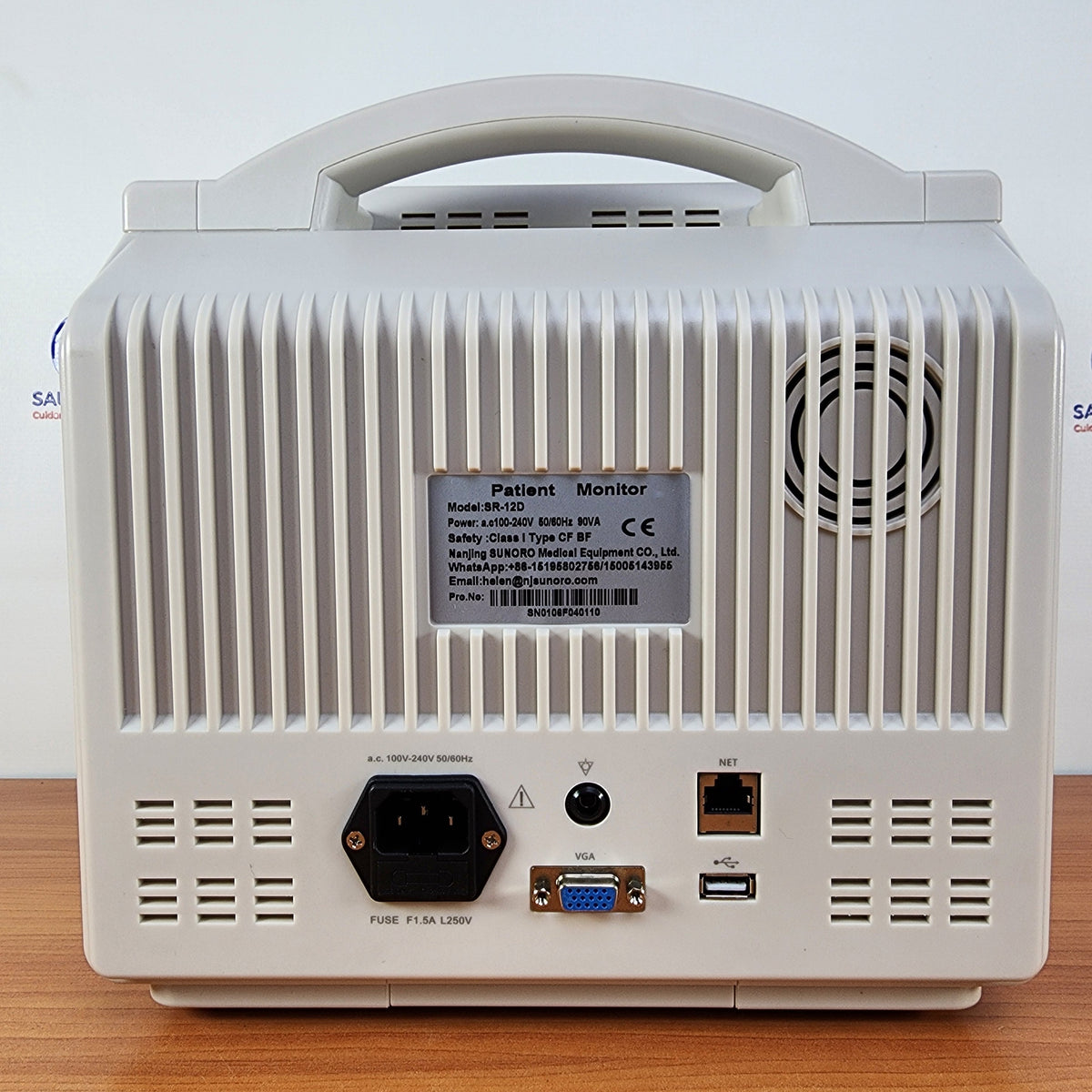 Monitor Multiparâmetro Sunoro SR-12D