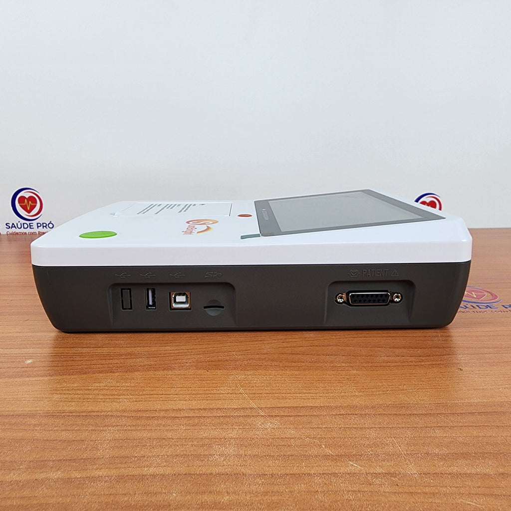 Eletrocardiógrafo SunBright SUN-6031 – ECG 3 Canais 12 Derivações – Ecrã 7"