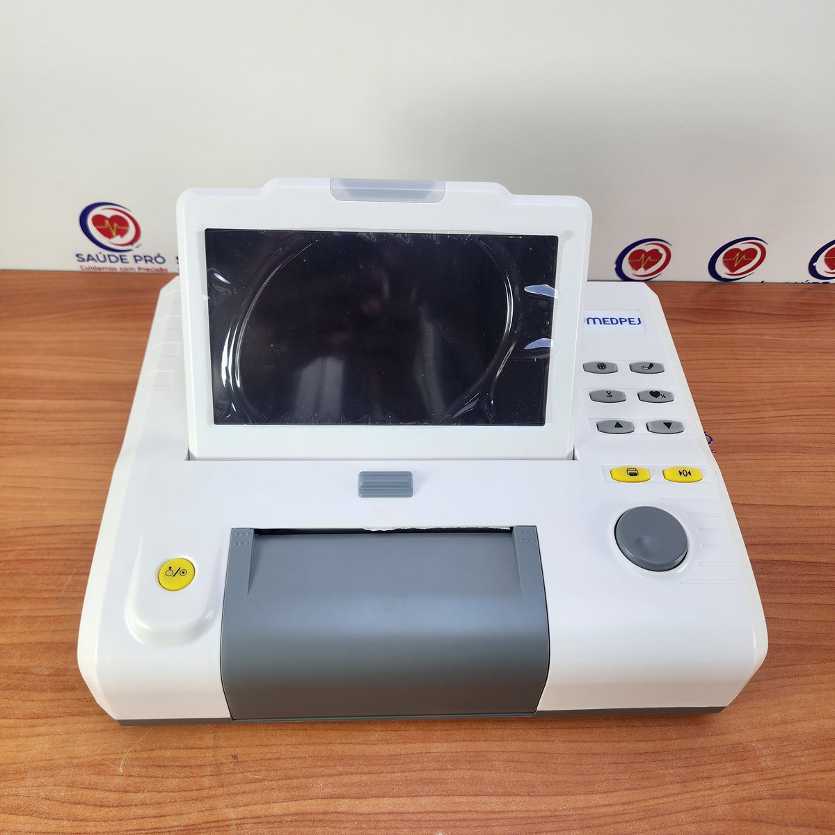 Cardiotocógrafo MEDPEJ MF-9100 G7T – Monitor Fetal TOCO + US – Impressora 112mm – 720 Min
