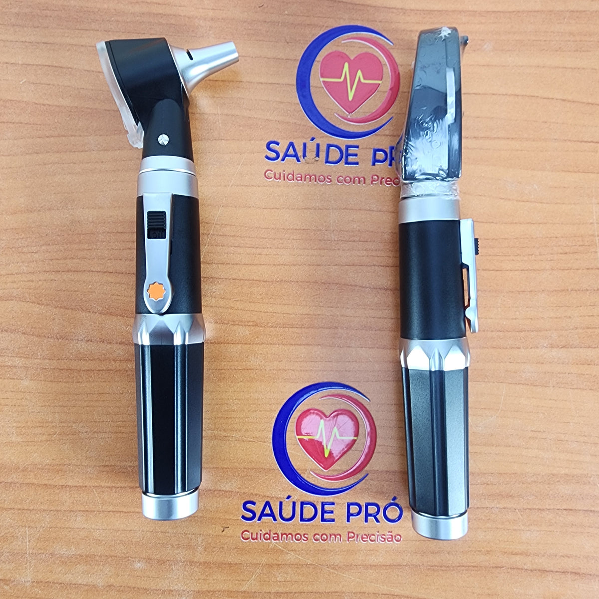 Kit de Otoscópio e Oftalmoscópio Profissional HONSUN HS-OTP10