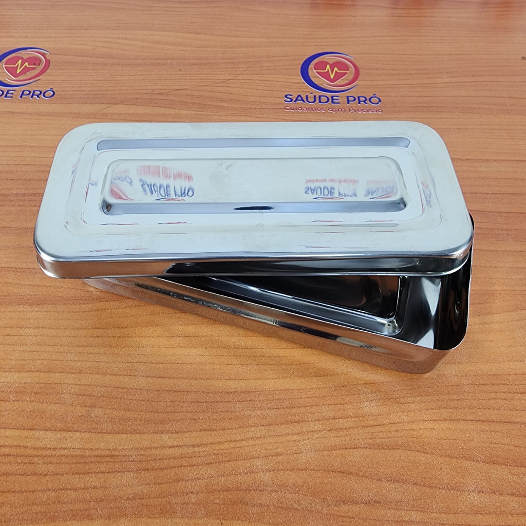 Kit de Pequena Cirurgia 13 Peças Inox Caixa Lisa - Autoclavável