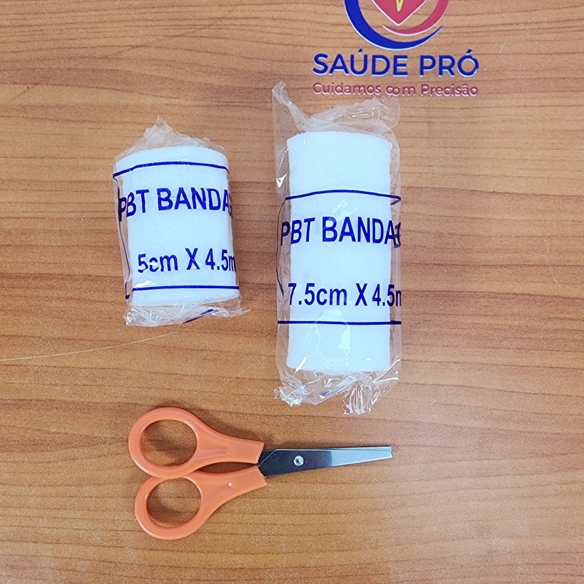 Kit de Primeiros Socorros Portátil Completo com Estojo Rígido