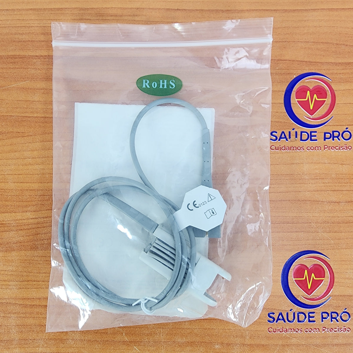 Sensor de SpO2 Edan Adulto de Dedo — REF SH1-D