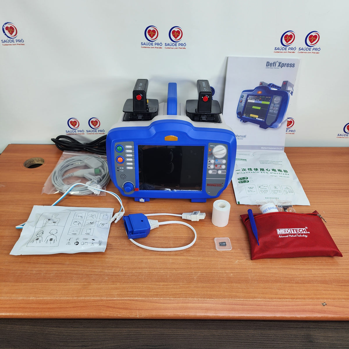 Desfibrilador Defi Xpress | DEA + Monitor | ECG SpO2 | IP55
