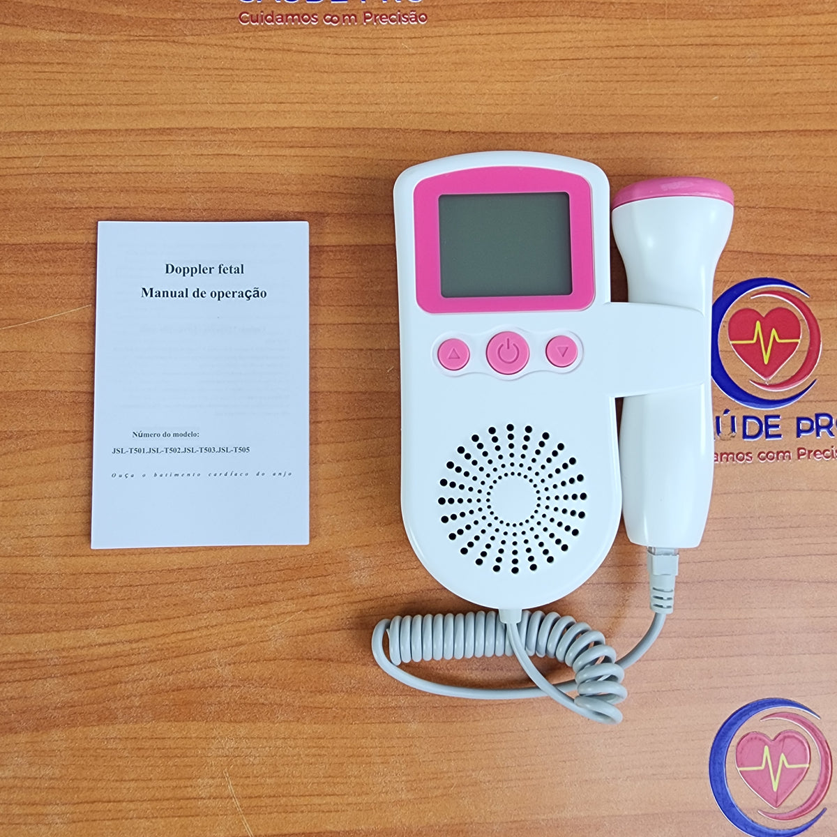 Doppler Fetal Portátil – Ouça os Batimentos Cardíacos do Bebê com Clareza