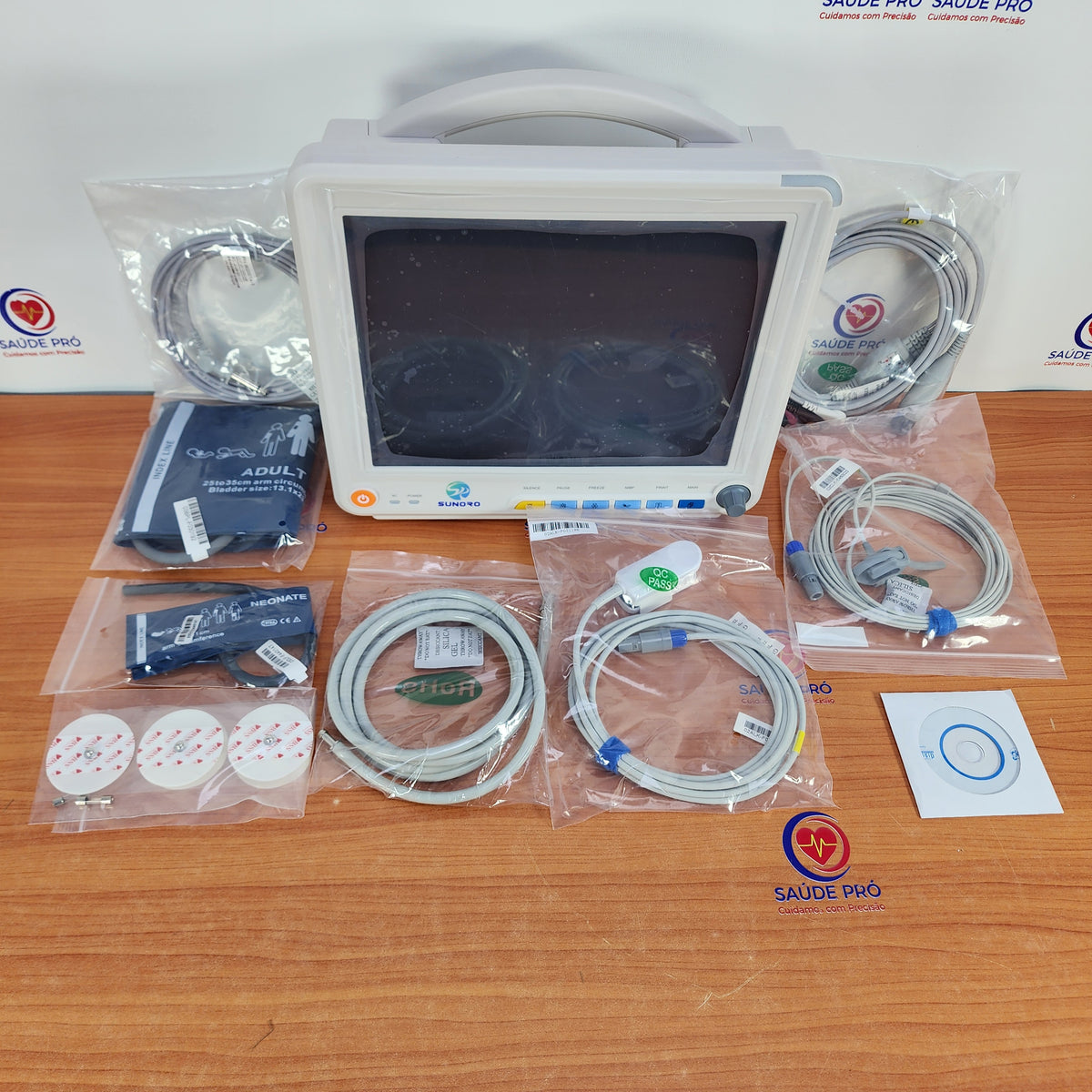 Monitor Multiparâmetro Sunoro SR-12D