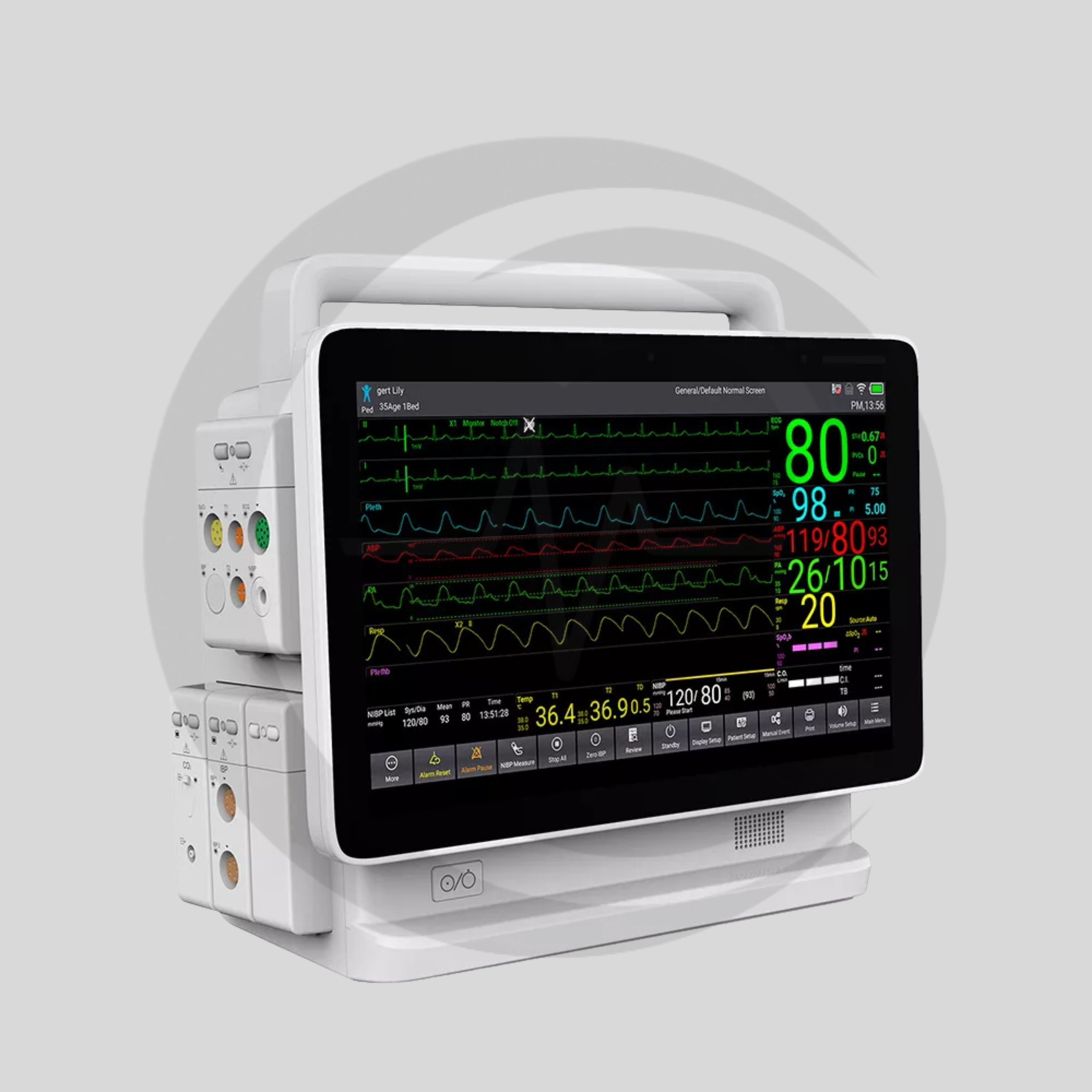 Monitor Multiparamétrico Modular com Ecrã HD CONTEC TS13