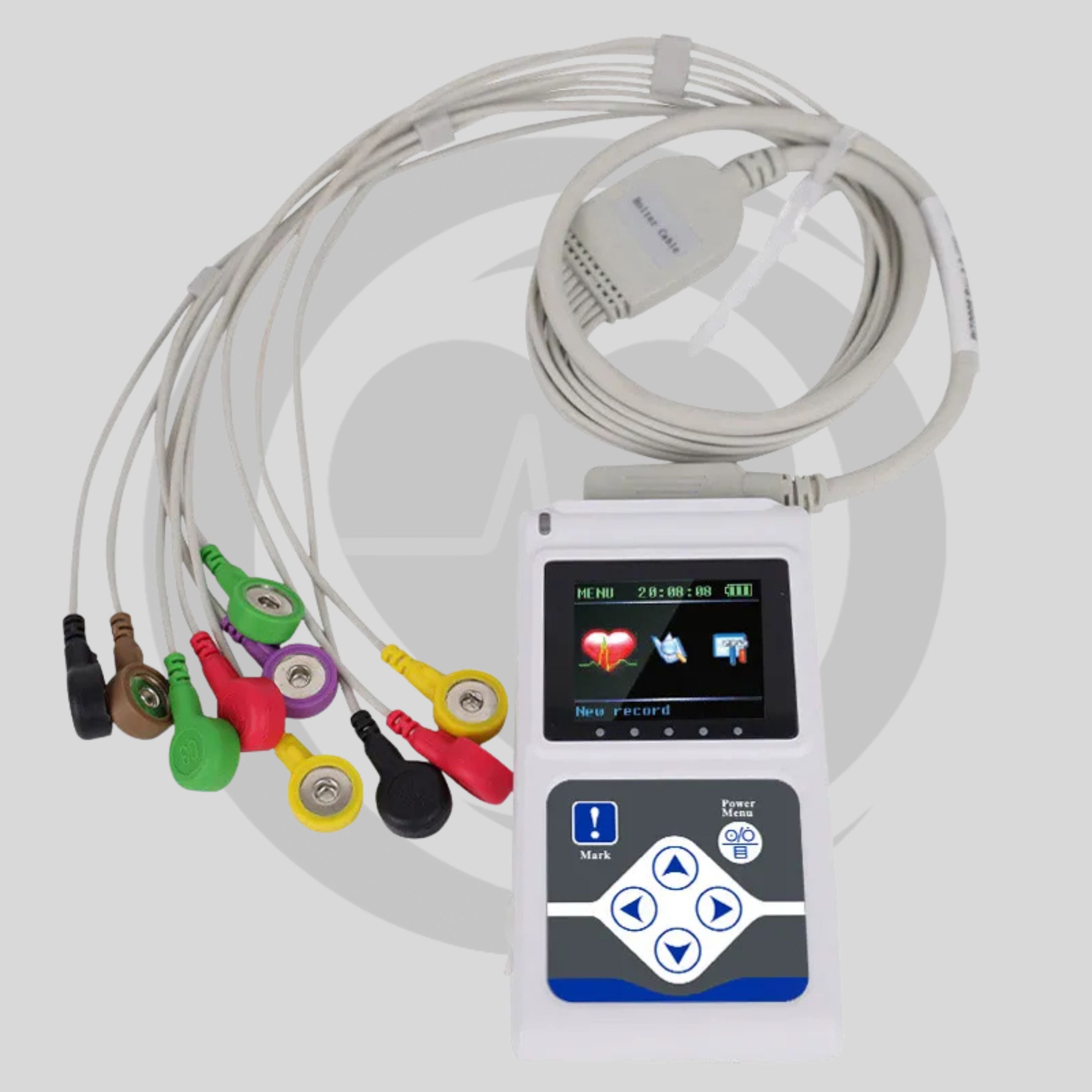 Holter ECG Dinâmico de 3 Derivações (24h/48h/72h) CONTEC TLC9803