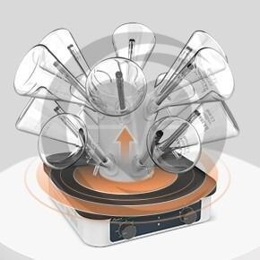 Secador de Fluxo de Ar JOANLAB AD12 / AD16 / AD24