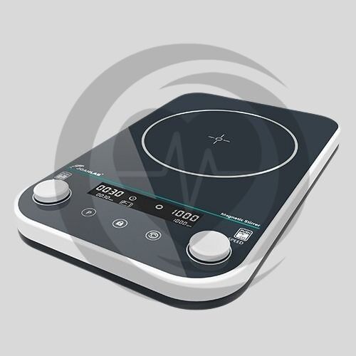 Agitador Magnético Programável com Painel em Vidro Temperado JOANLAB MS-2Max / MS-5Max / MS-10Max