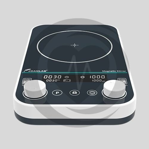 Agitador Magnético Programável com Painel em Vidro Temperado JOANLAB MS-2Max / MS-5Max / MS-10Max