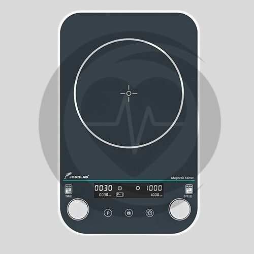 Agitador Magnético Programável com Painel em Vidro Temperado JOANLAB MS-2Max / MS-5Max / MS-10Max
