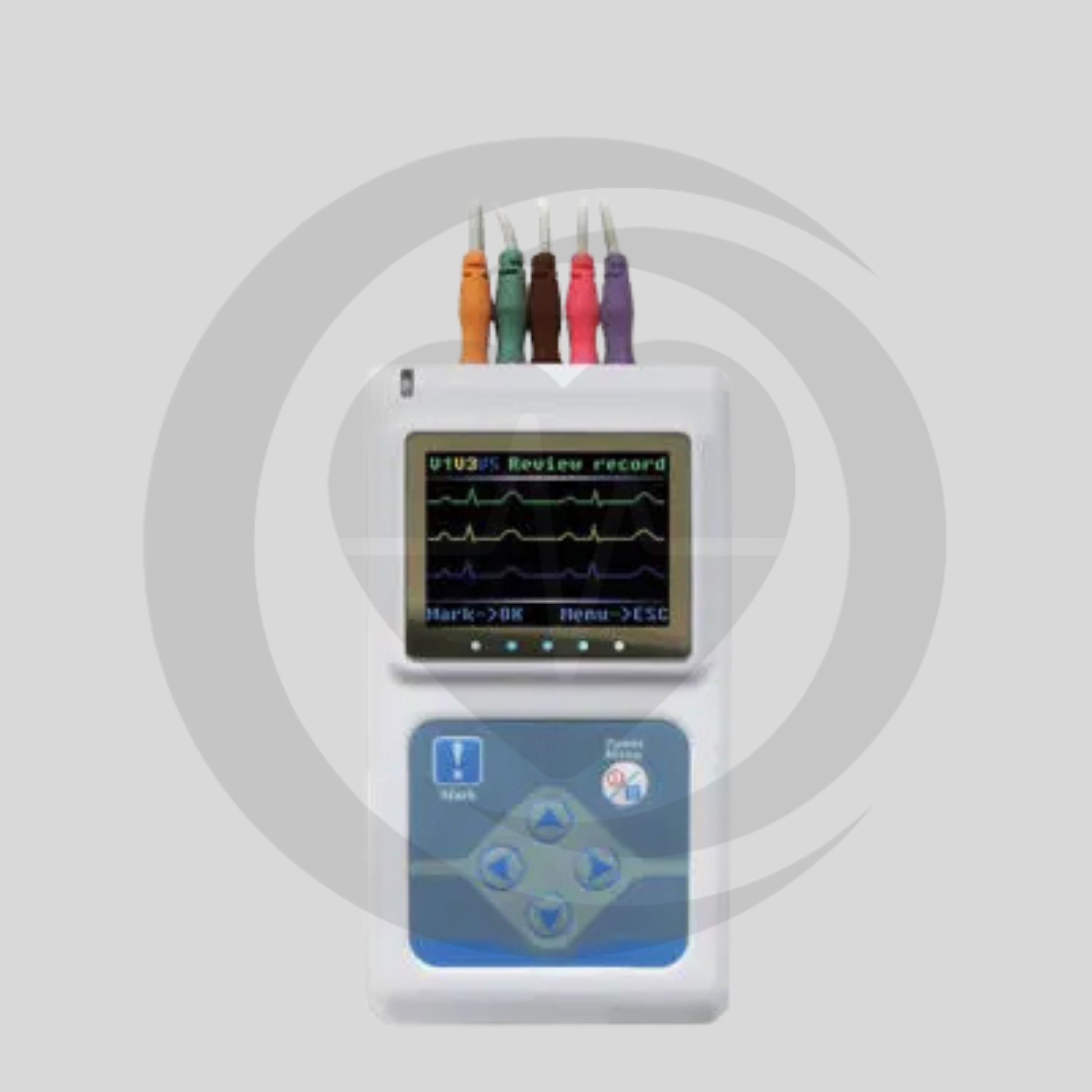 Holter ECG Dinâmico de 24 Horas CONTEC (3 derivações)
