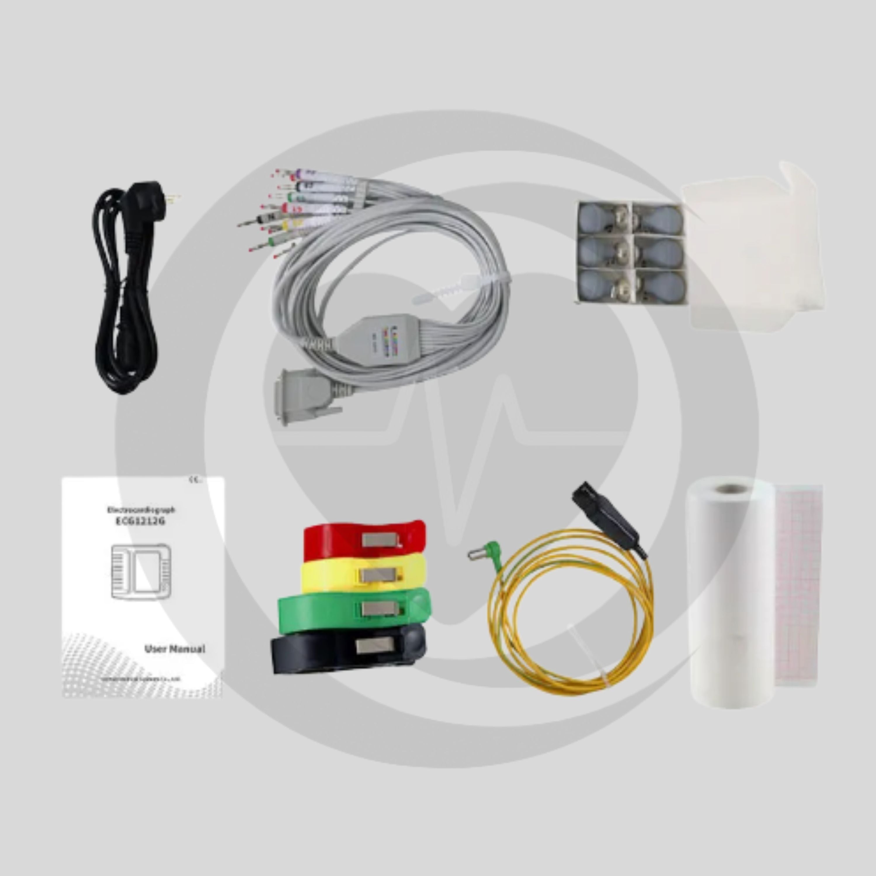Eletrocardiógrafo Digital de 12 Canais CONTEC ECG1212G