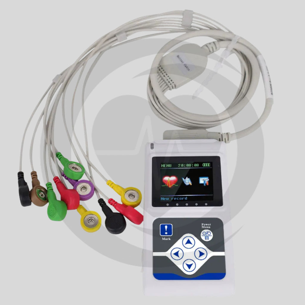 Monitor Holter ECG Digital 12 Derivações (24h) CONTEC TLC5000