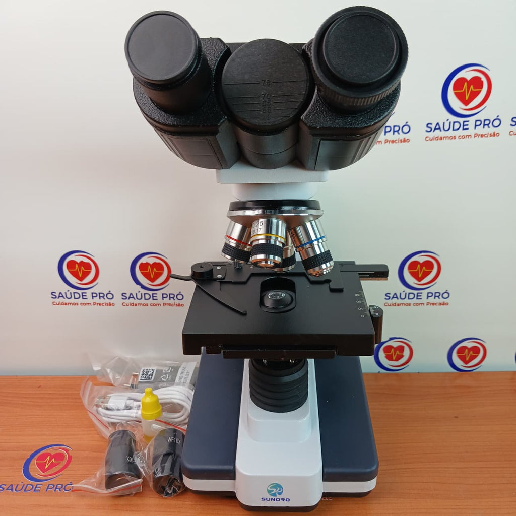Microscópio Biológico Sunoro XSP-200E