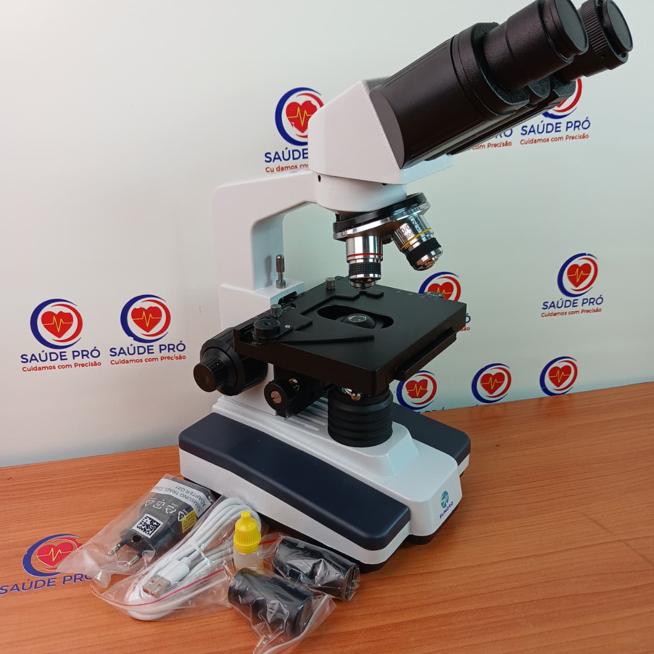 Microscópio Biológico Sunoro XSP-200E