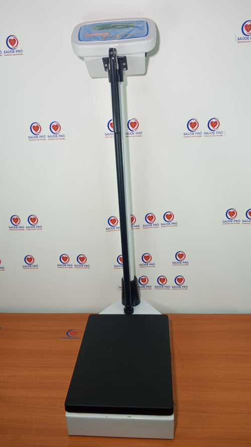 Balança GIMA Pegaso | 200kg | Altímetro 80-210cm | Bateria 36h