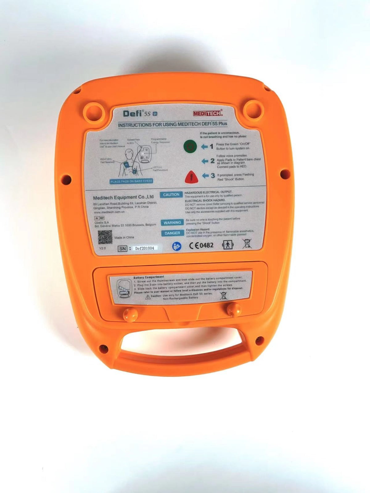 Desfibrilador Externo Automático (DEA) Meditech Defi®5s