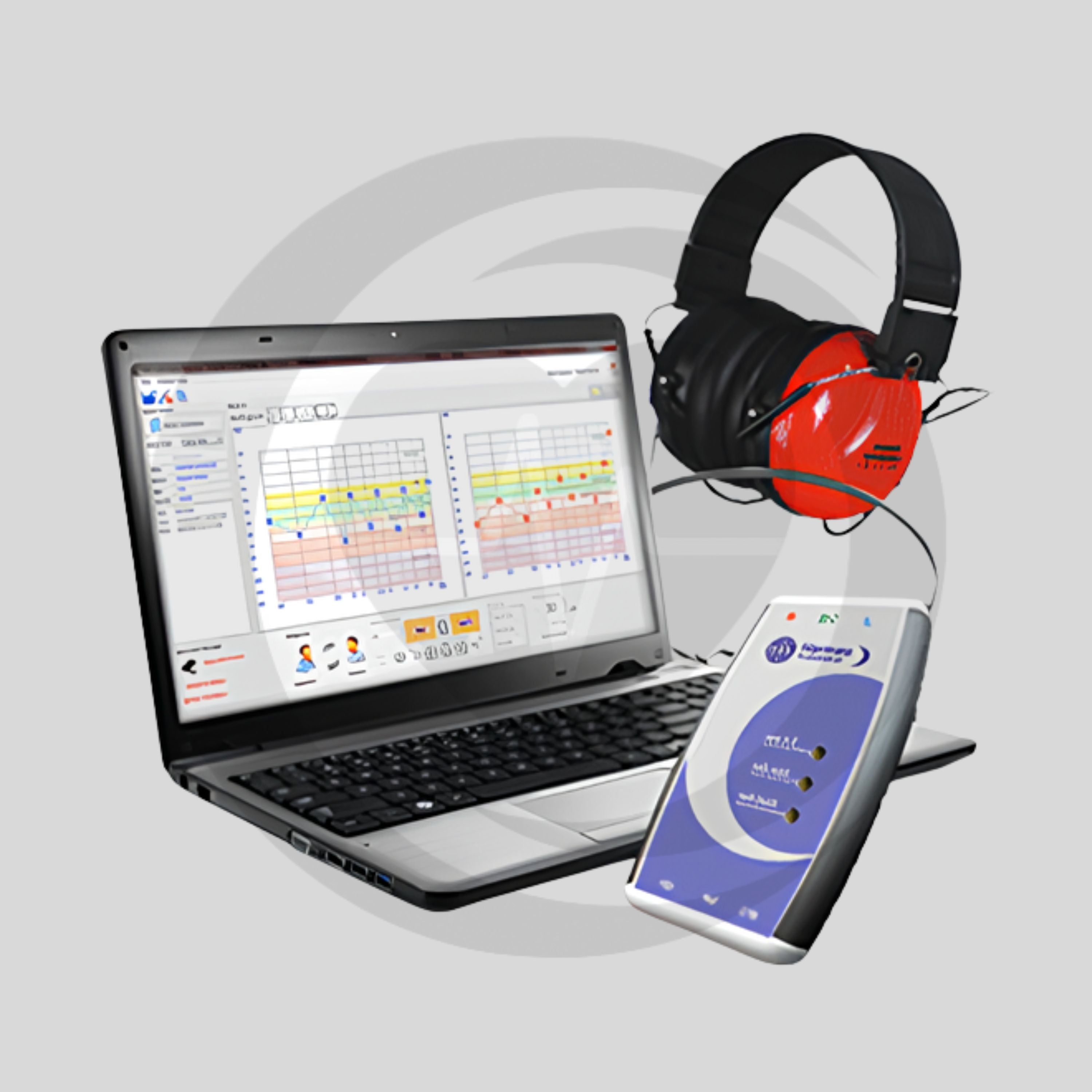 Audiômetro Baseado em PC RMS Hermes