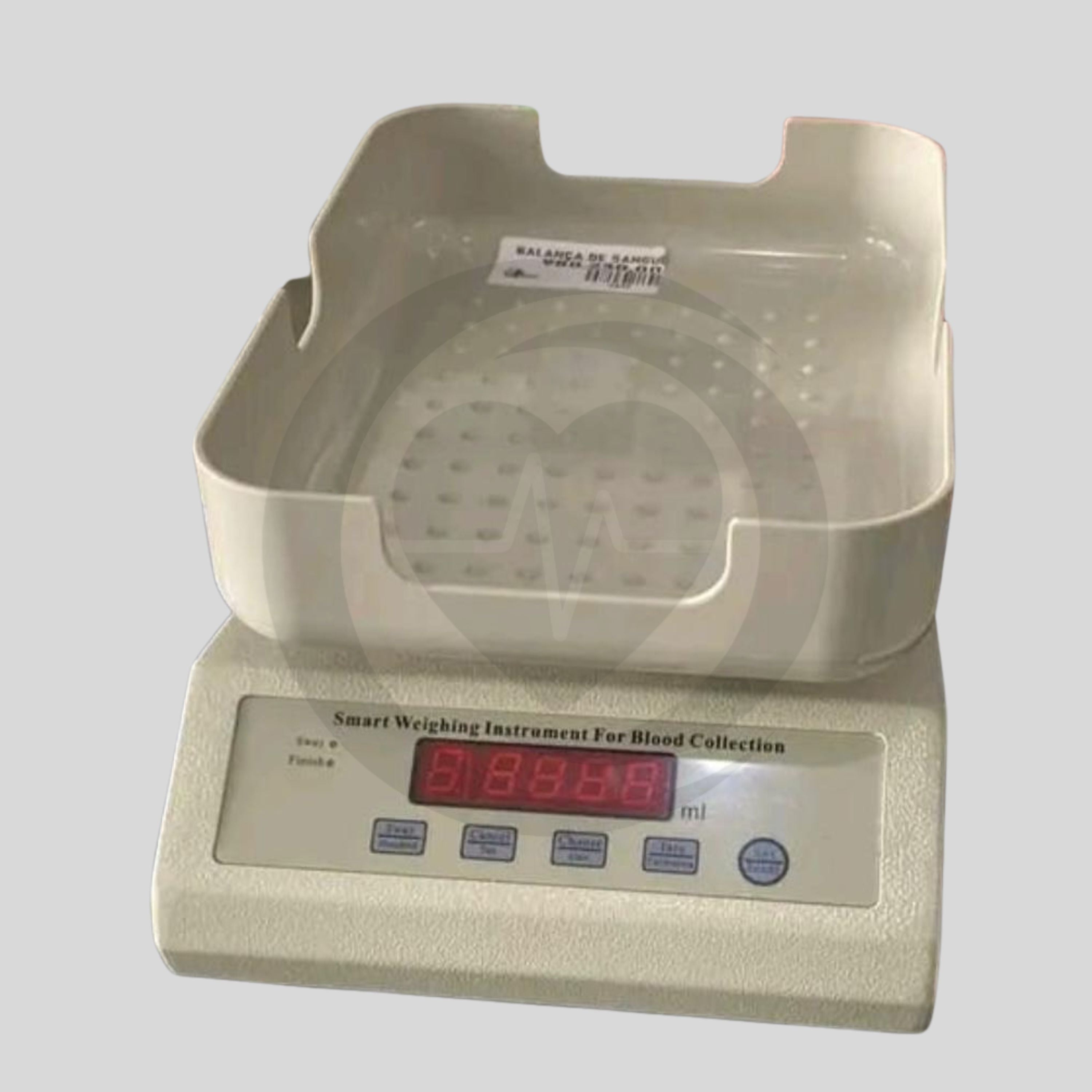 Balança de Pesagem de Bolsas de Sangue