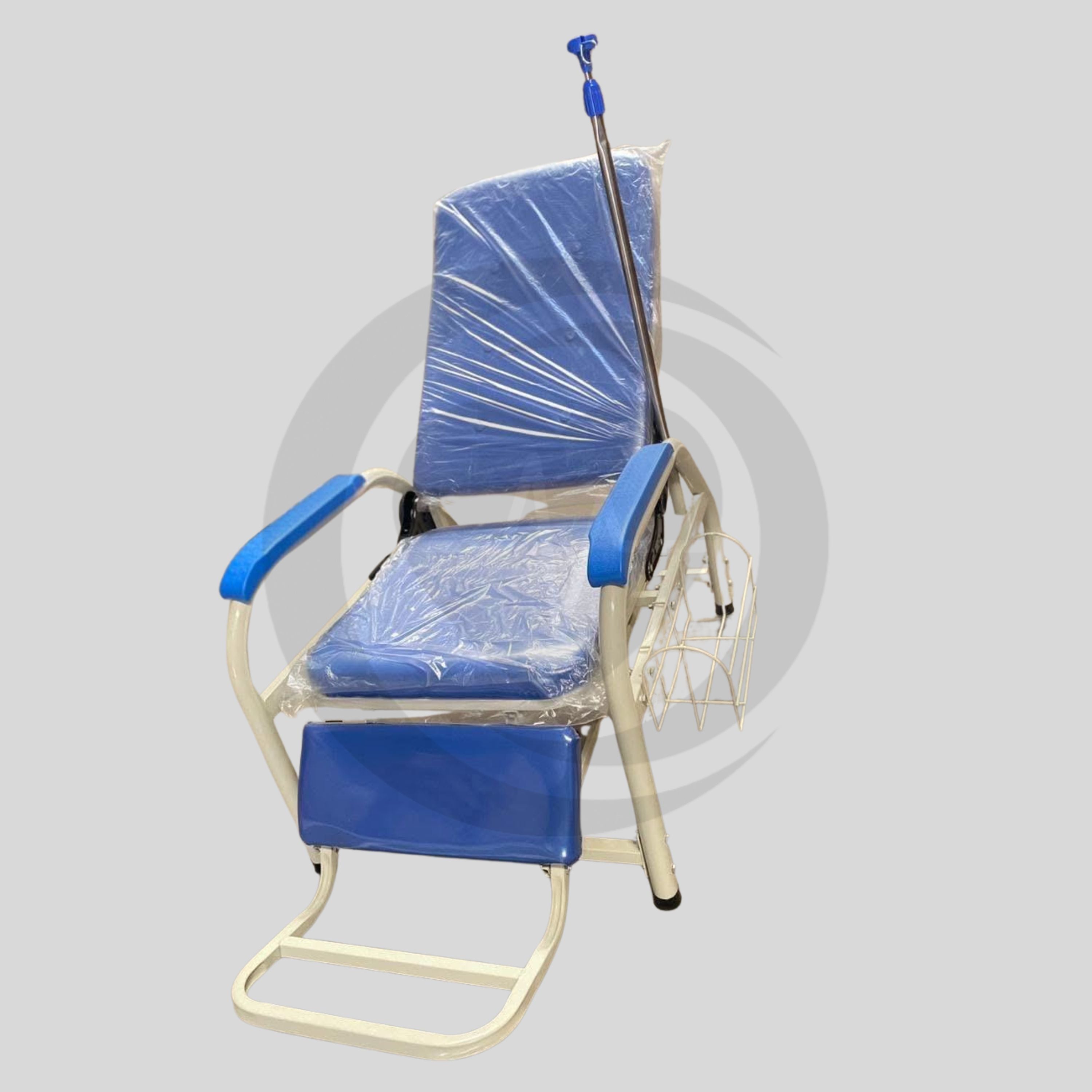 Cadeira de Infusão Hospitalar Ajustável Multifuncional – Alta Qualidade com Descanso para os Pés
