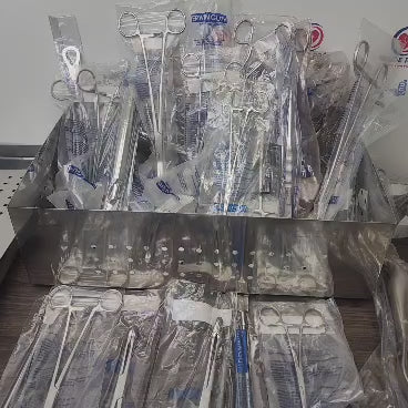 Kit Cirúrgico 90 Peças Ginecologia e Obstetrícia