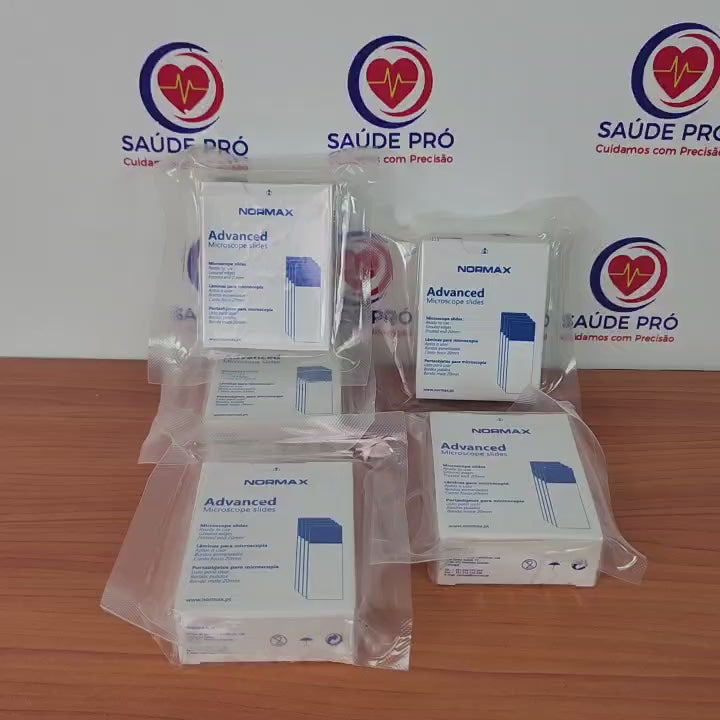 Lâminas para Microscopia Normax Advanced – Precisão e Qualidade para Análises Laboratoriais