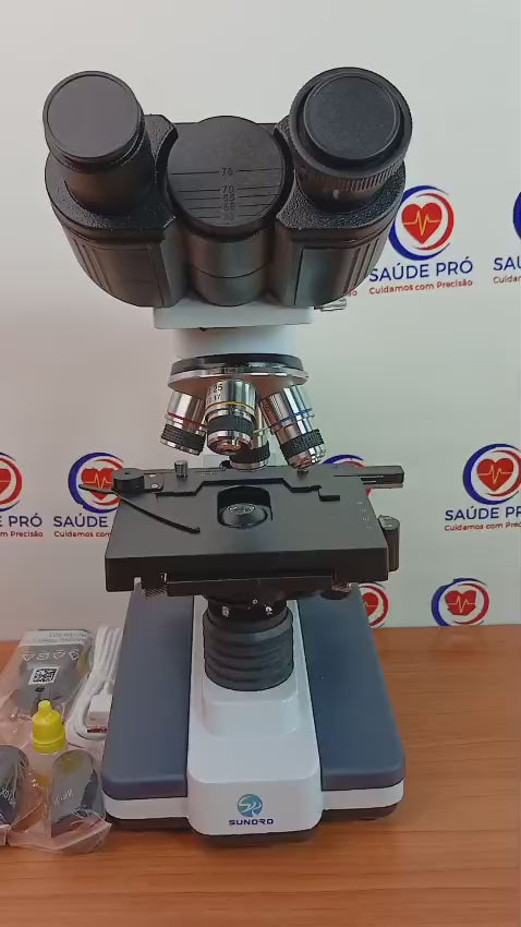 Microscópio Biológico Sunoro XSP-200E
