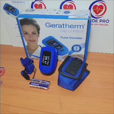 Oxímetro Geratherm Oxy Control | Digital Dedo | Alemão | SpO2