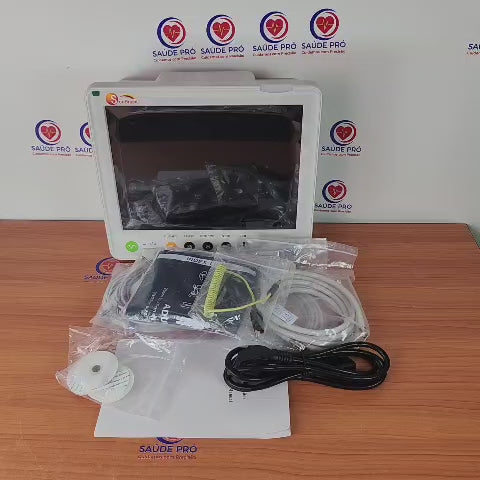 Monitor Multiparamétrico Sunbright SUN601S – Monitorização Precisa e Confiável em Tempo Real