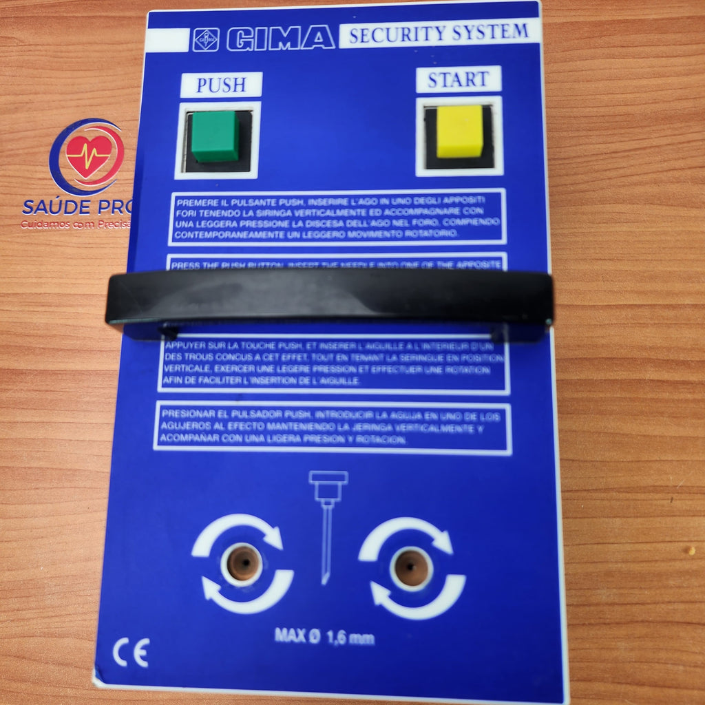 Destruidor de Agulhas Sigma – Segurança Imediata no Descarte de Perfurocortantes