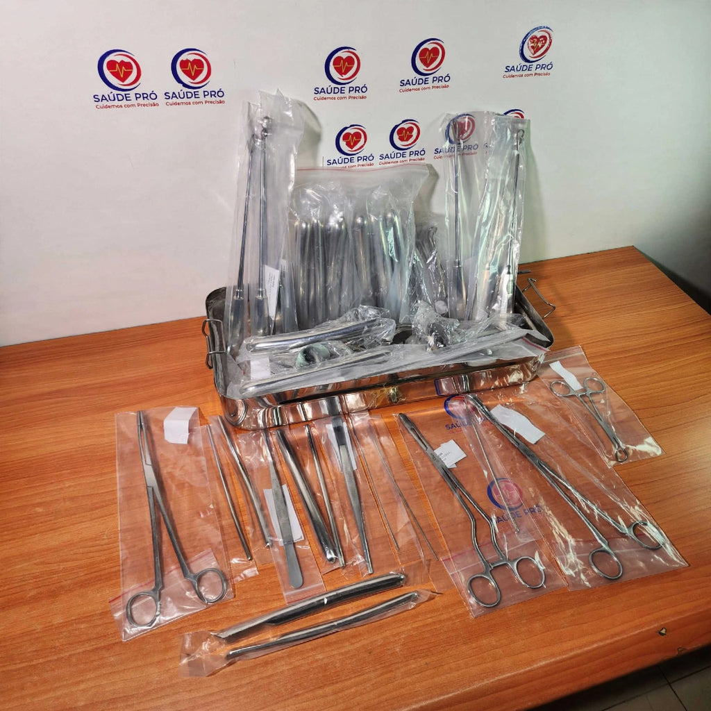 Kit Curetagem Ginecológica EXPO-MED | 18 Ref | Inox | 2 kits