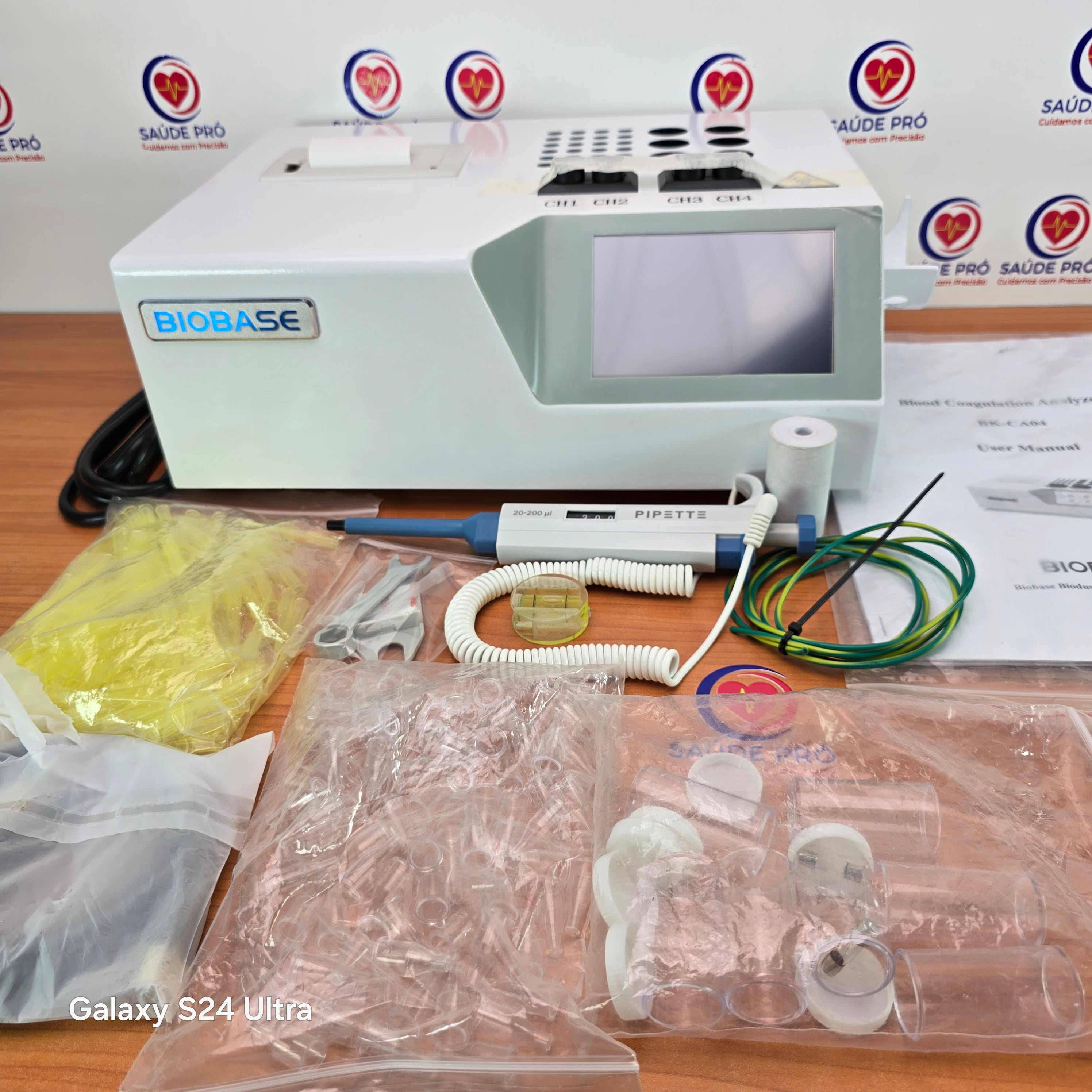 Analisador de Coagulação BIOBASE BK-CA04 – Precisão e Rapidez nos Testes Hemostáticos