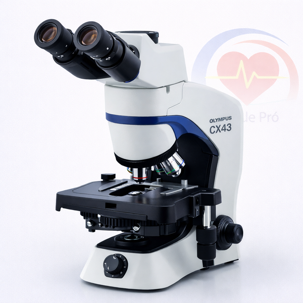 Microscópio Olympus CX43 – Diagnóstico Profissional de Alta Precisão em Angola