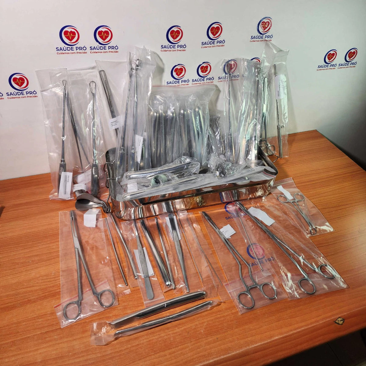 Kit Curetagem Ginecológica EXPO-MED | 18 Ref | Inox | 2 kits