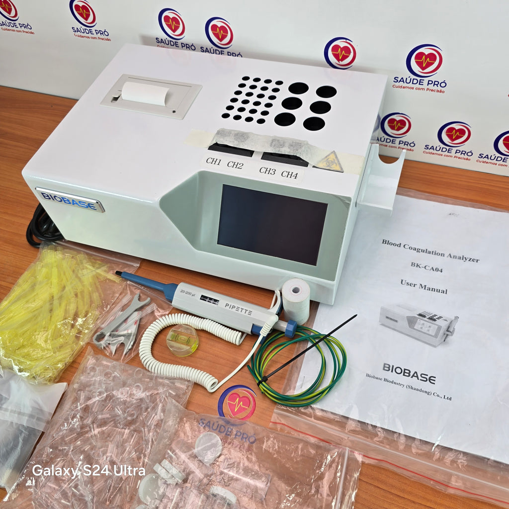 Analisador de Coagulação BIOBASE BK-CA04 – Precisão e Rapidez nos Testes Hemostáticos