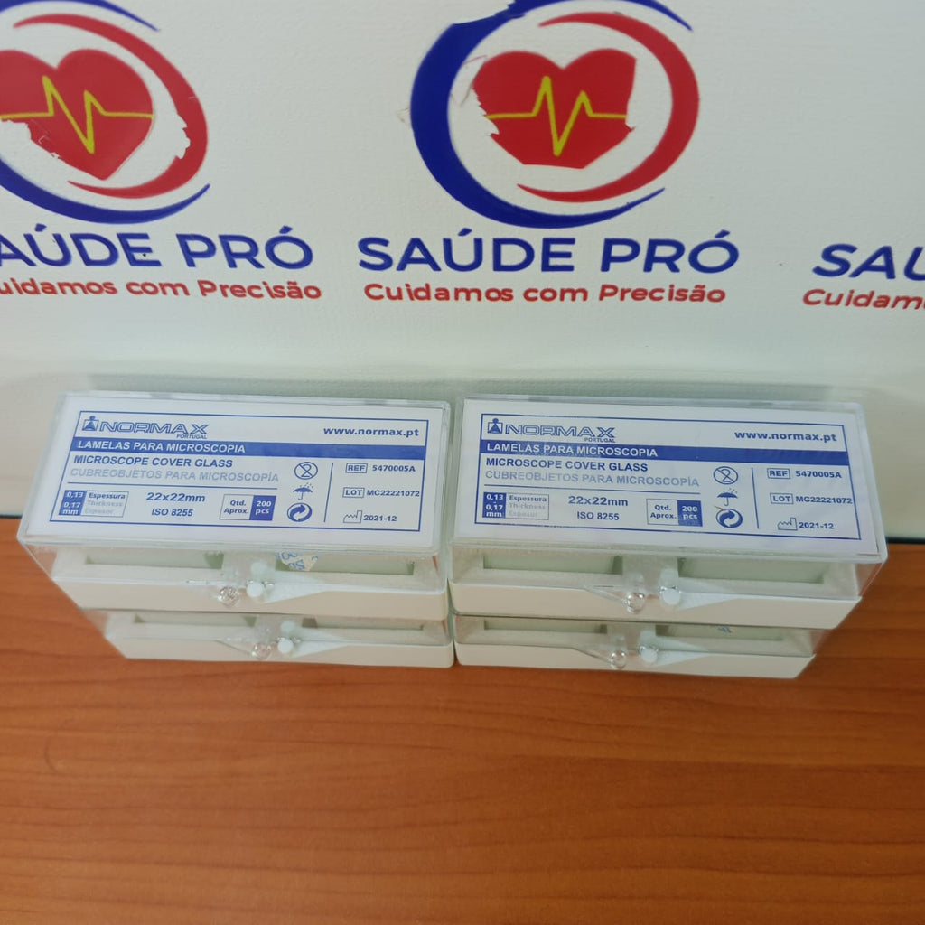 Lâminas para Microscopia Normax 5470005A