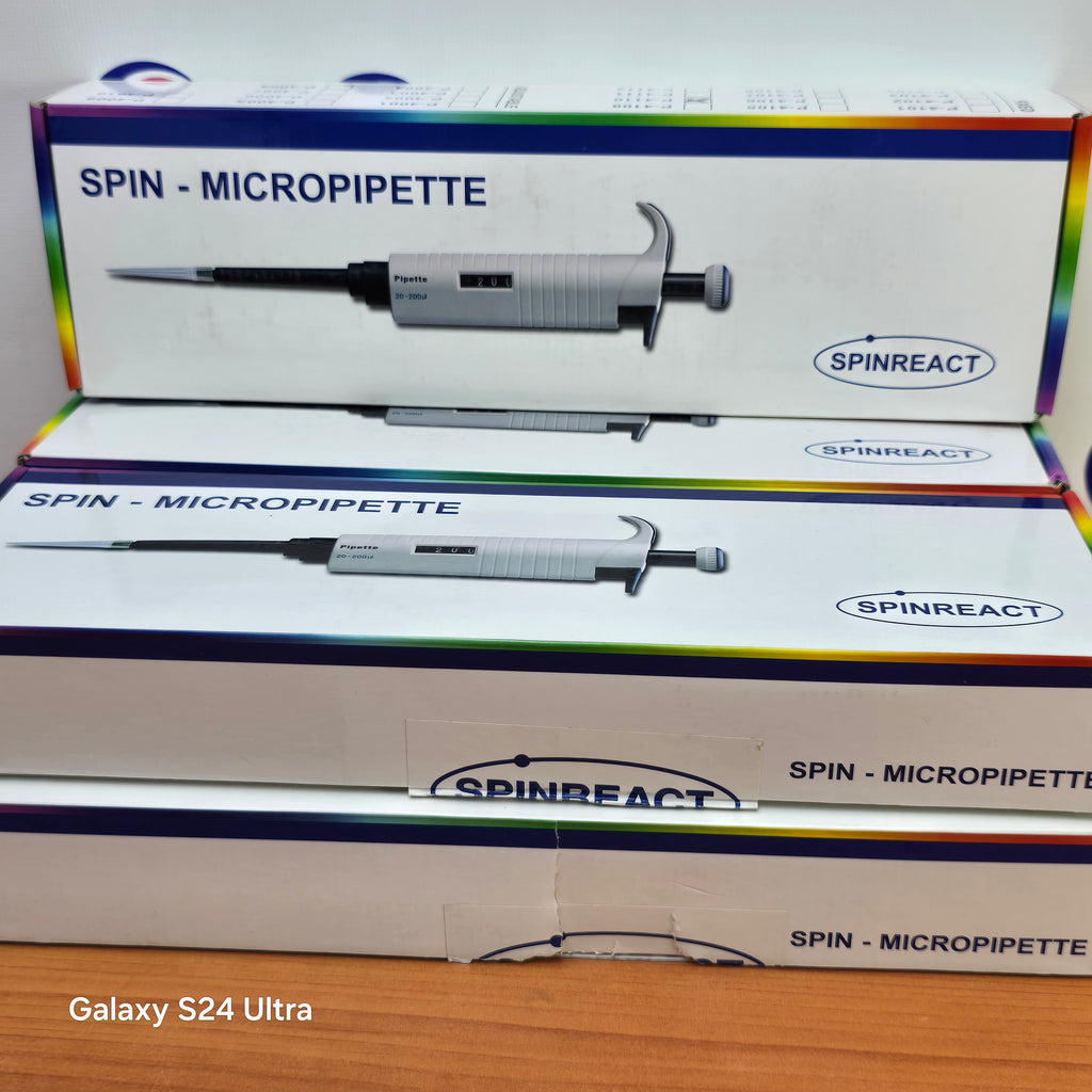 Micropipeta Spinreact – Precisão e Confiabilidade na Dosagem de Líquidos