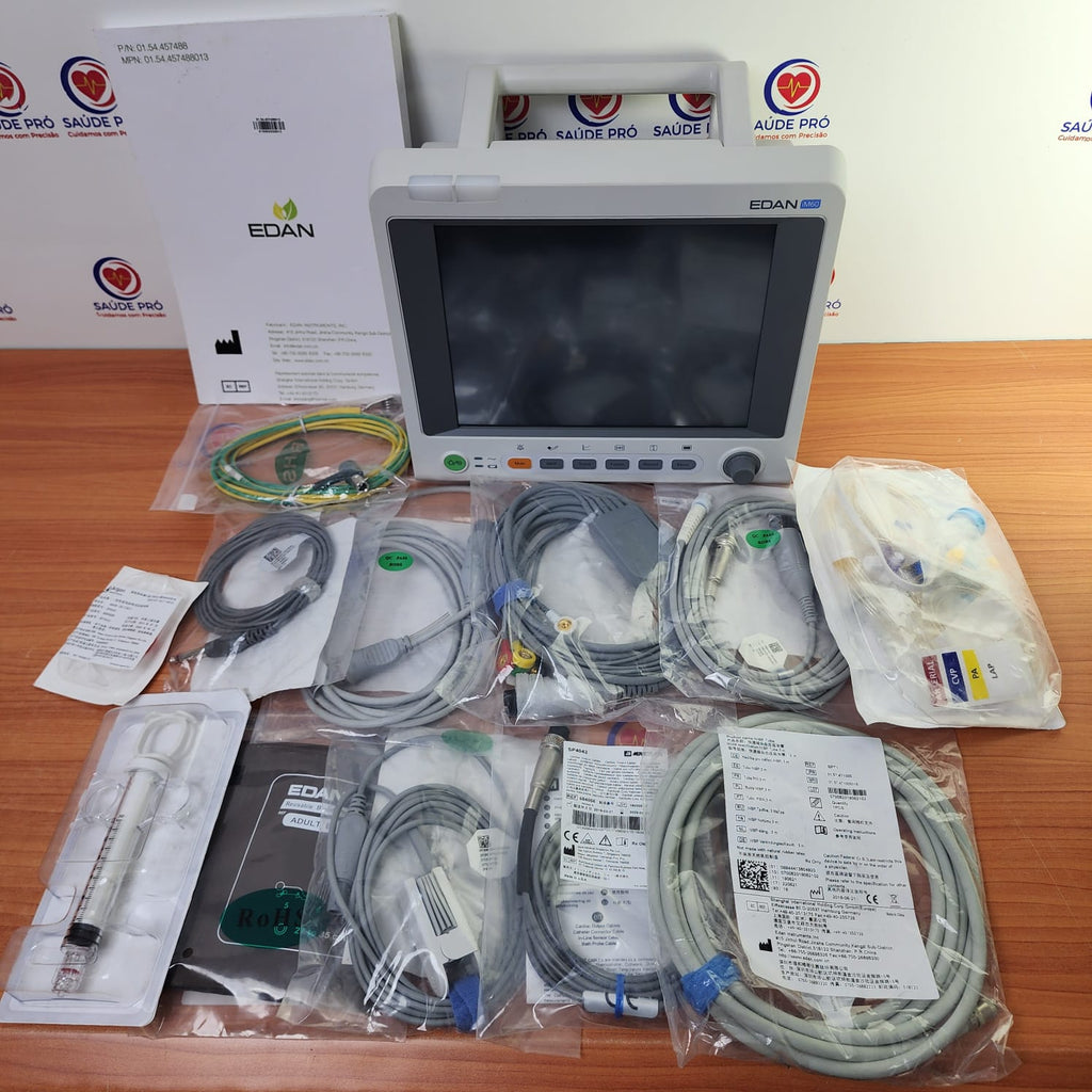 Monitor Edan iM60 | IBP 2 Canais + Débito Cardíaco | 10,4"