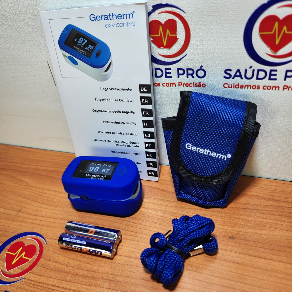 Oxímetro Geratherm Oxy Control | Digital Dedo | Alemão | SpO2