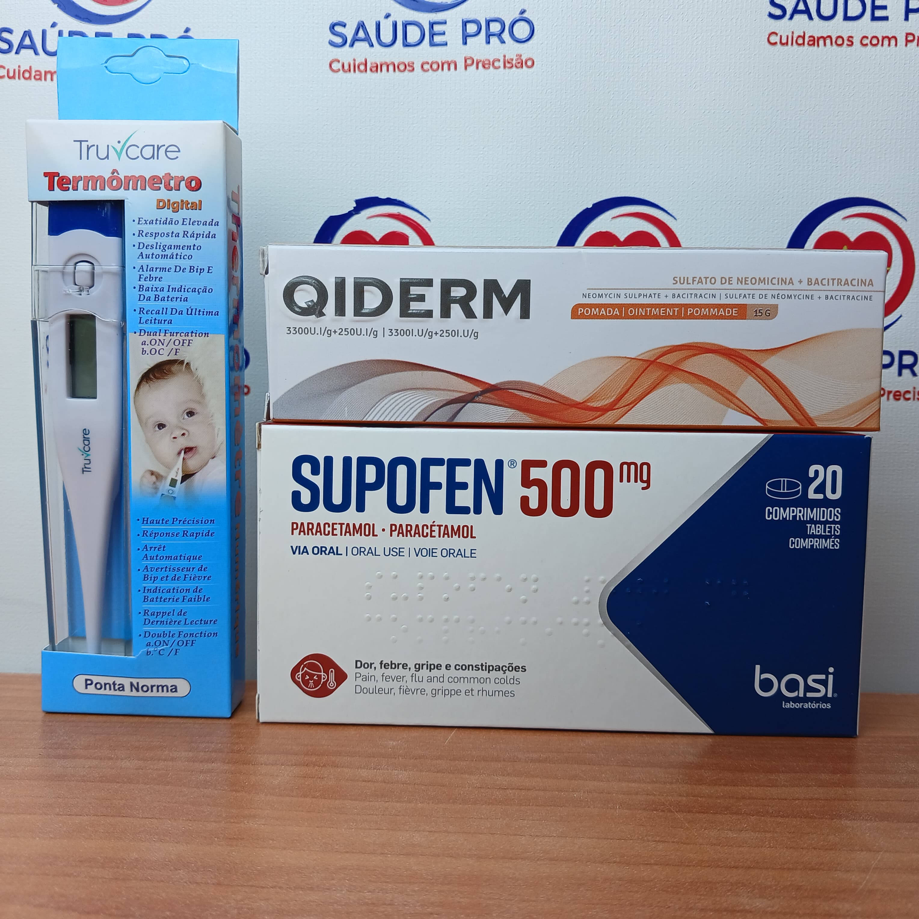 Kit Primeiros Socorros Saúde Pró