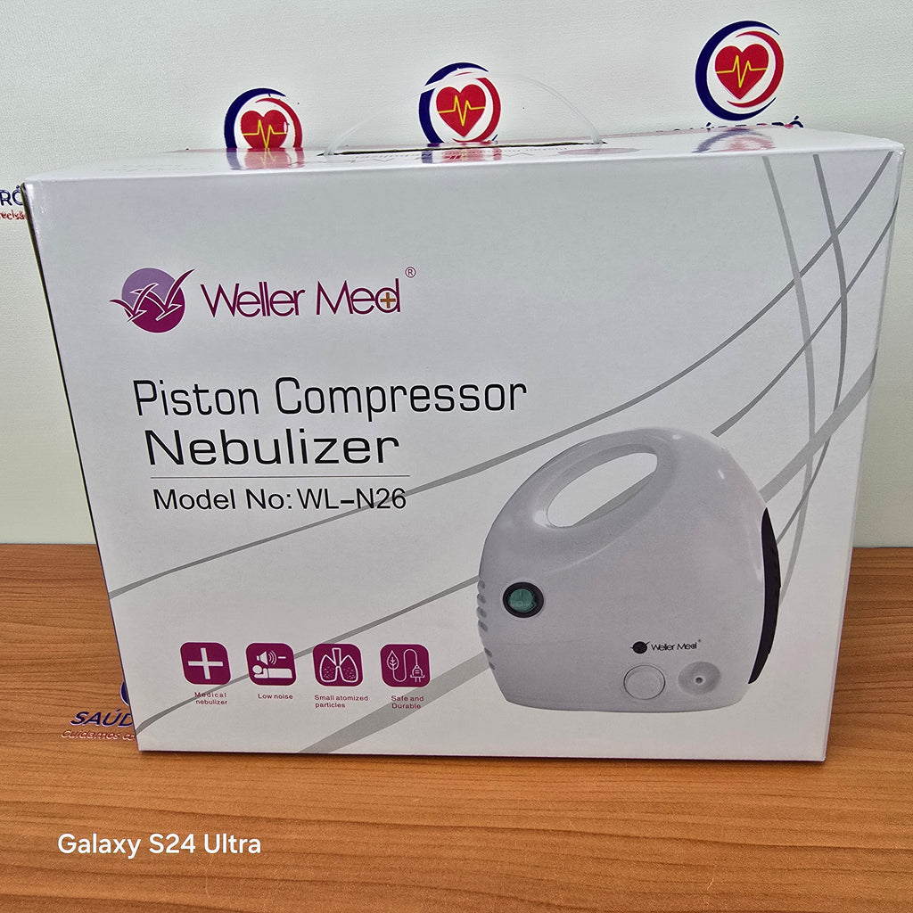 Nebulizador Compressor de Pistão Weller Med WL-N26
