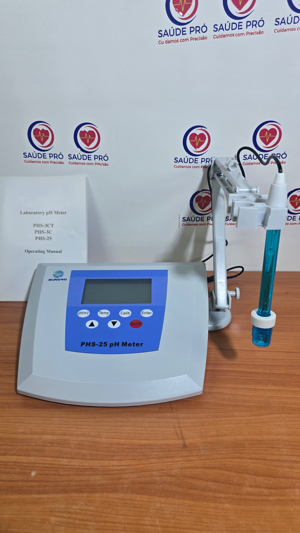 pH Meter de Bancada PHS-25 SUNORO